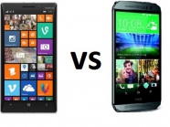 So sánh Htc One M8 và Nokia Lumia 930 trên từng chi tiết