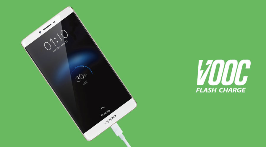 Oppo R7 Lite không trang bị sạc nhanh